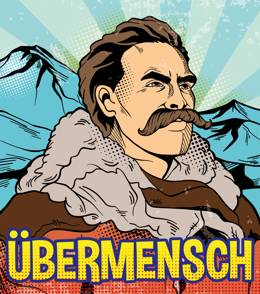 Libertas Bella Friedrich Nietzsche Übermensch design