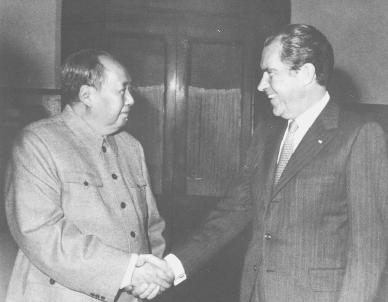 Mao Zedong and Nixon