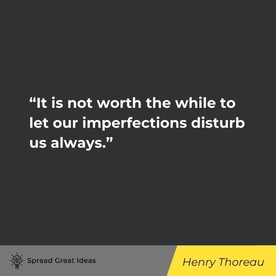 Henry Thoreau quote on acceptance