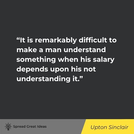 Cognitive Bias Quotes - Upton Sinclair