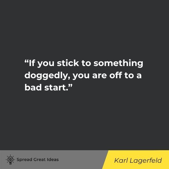 Cognitive Bias Quotes - Karl Lagerfeld