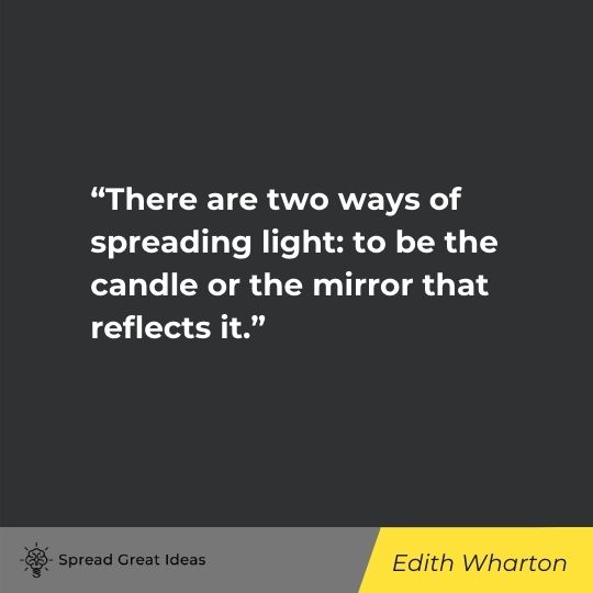 Edith Wharton quote on community