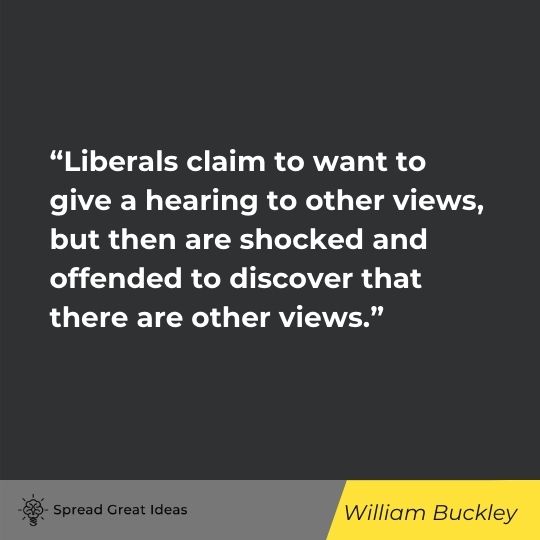 William Buckley quote on critical thinking