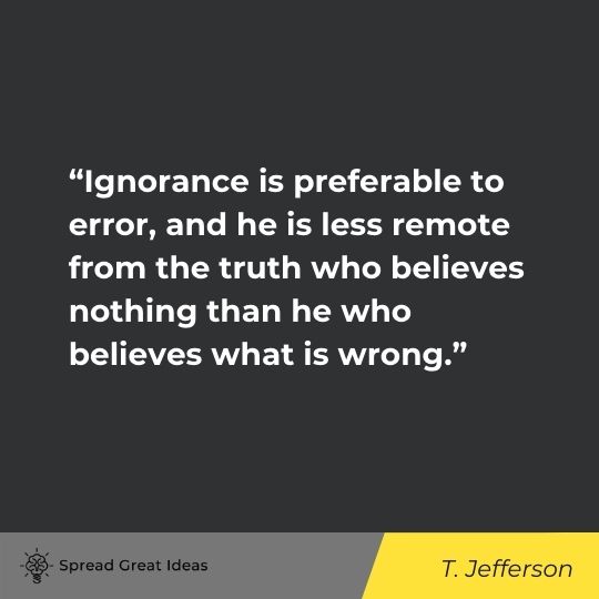 T. Jefferson quote on doing your best 