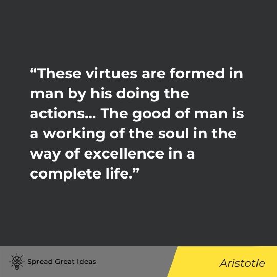 Aristotle quote on eudaimonia