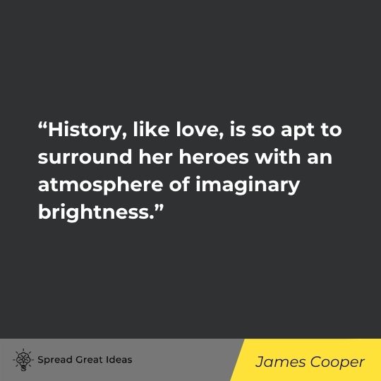 James Cooper quote on history