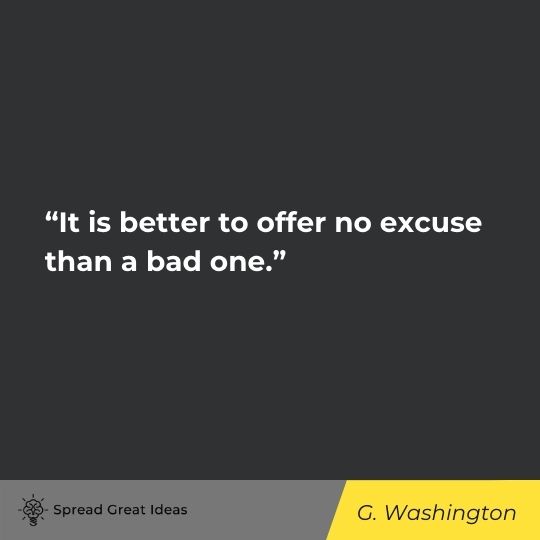 Goerge Washington quote on honesty