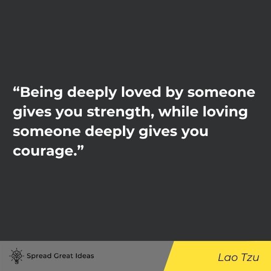 Lao Tzu quote on love