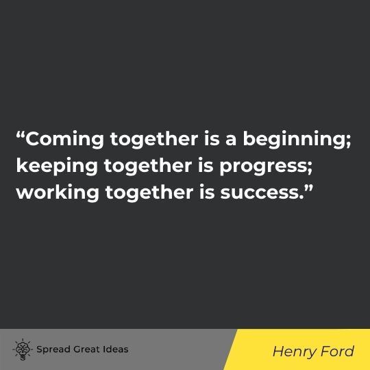 Henry Ford quote on management 