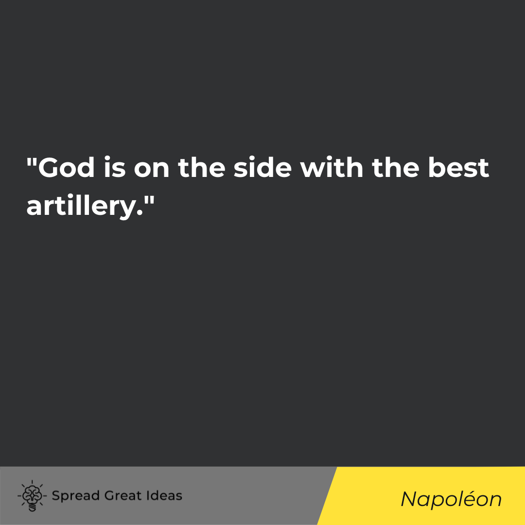 Napoleon quote on adversity