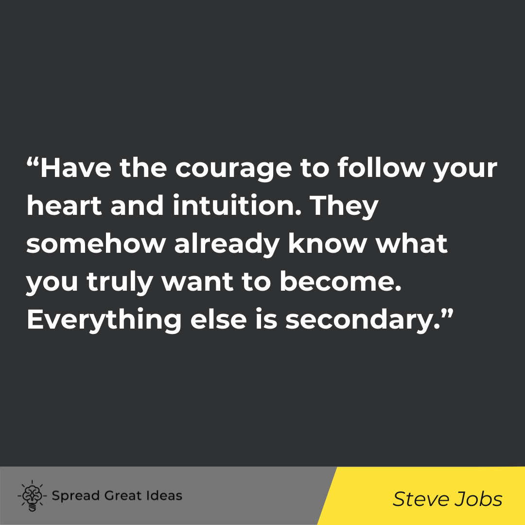 Steve Jobs quote on education 