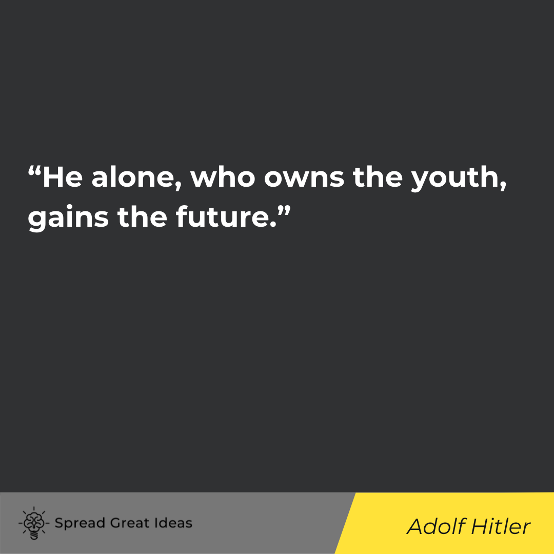 Adolf Hitler quote on education 