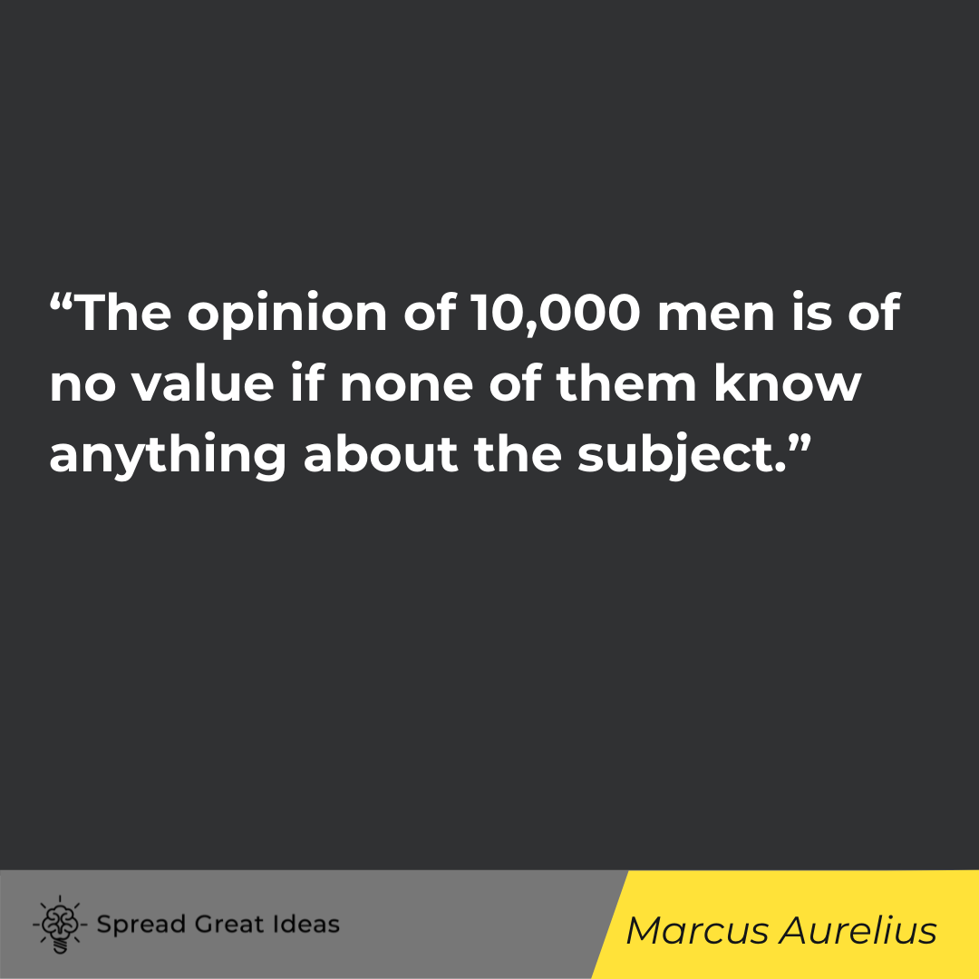 Marcus Aurelius quote on collectivism