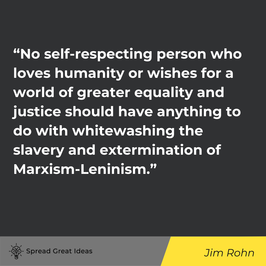 Jim Rohn quote on collectivism