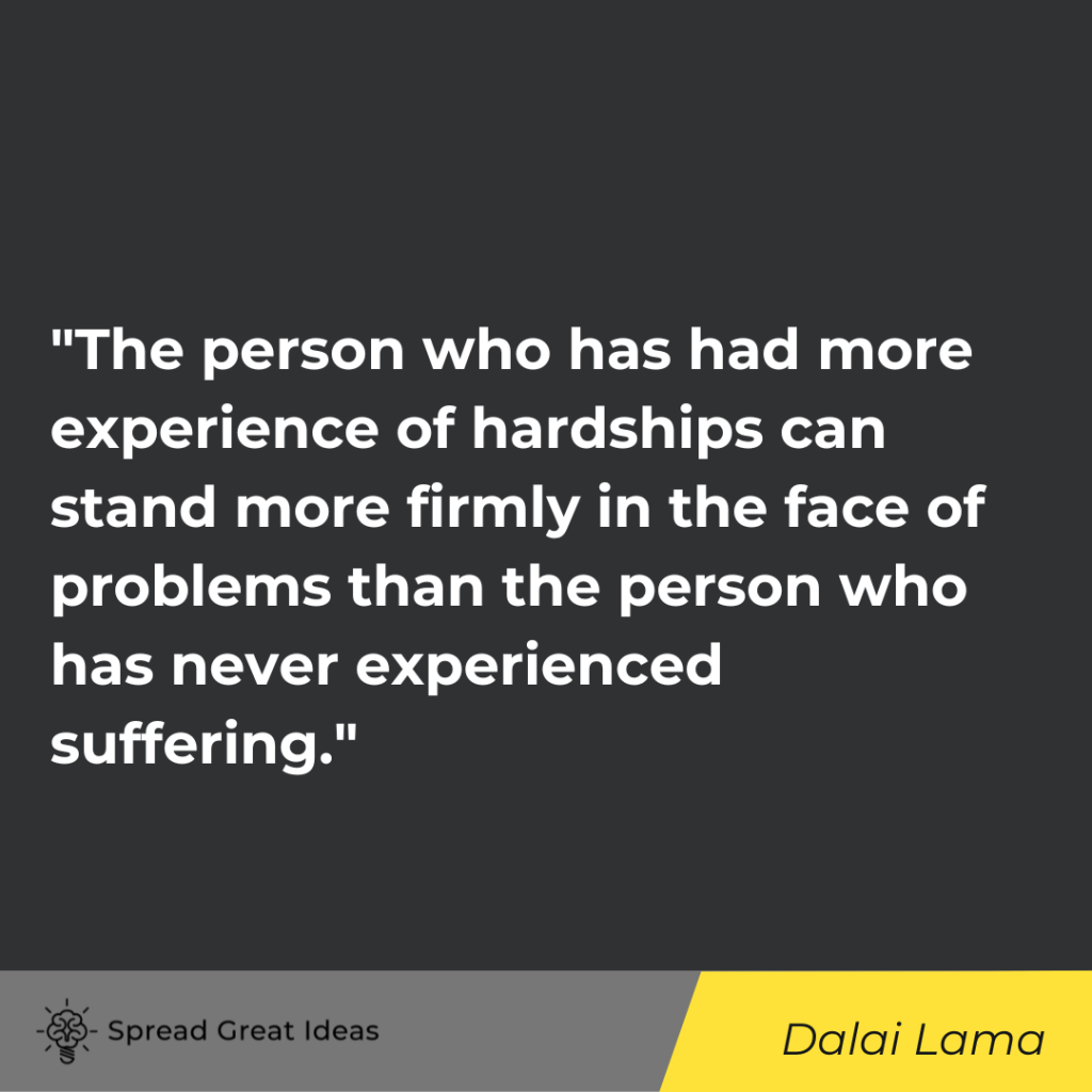 Dalai Lama quote on adversity