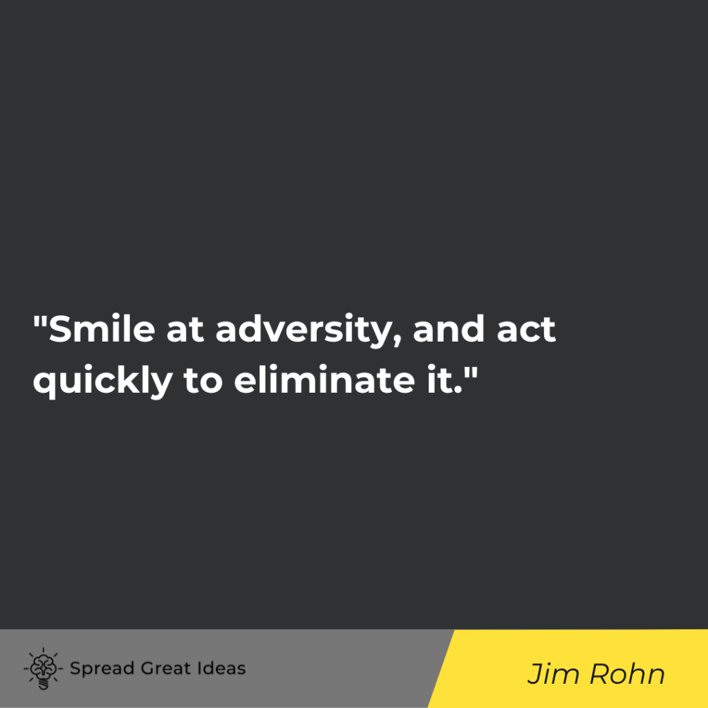 Jim Rohn quote on adversity