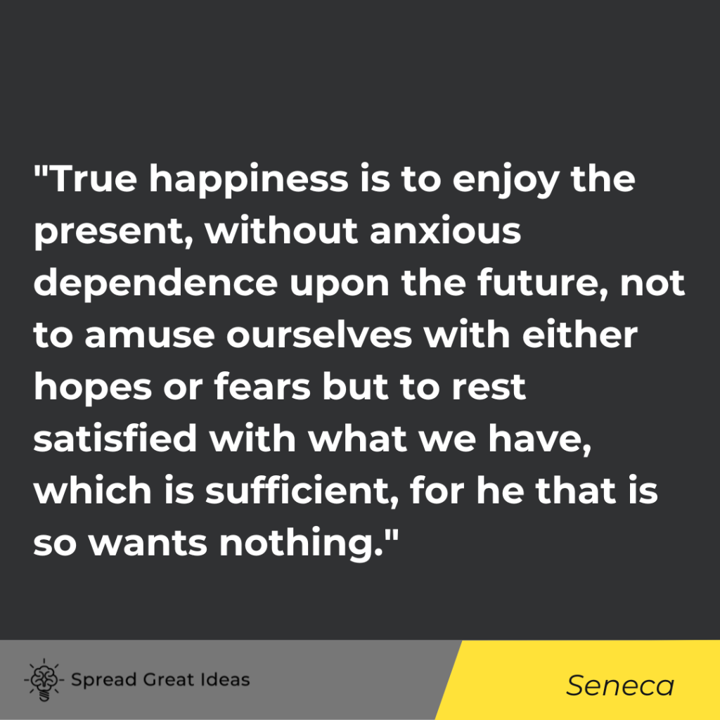 Seneca quote on attitude
