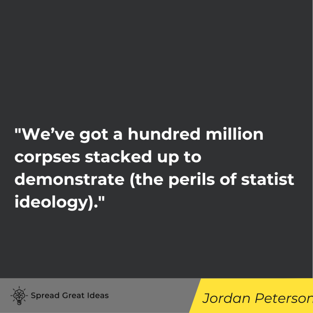 Jordan Peterson quote on collectivism