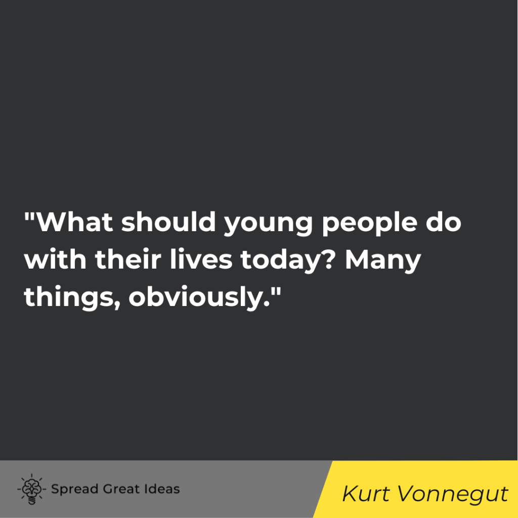 Kurt Vonnegut quote on community
