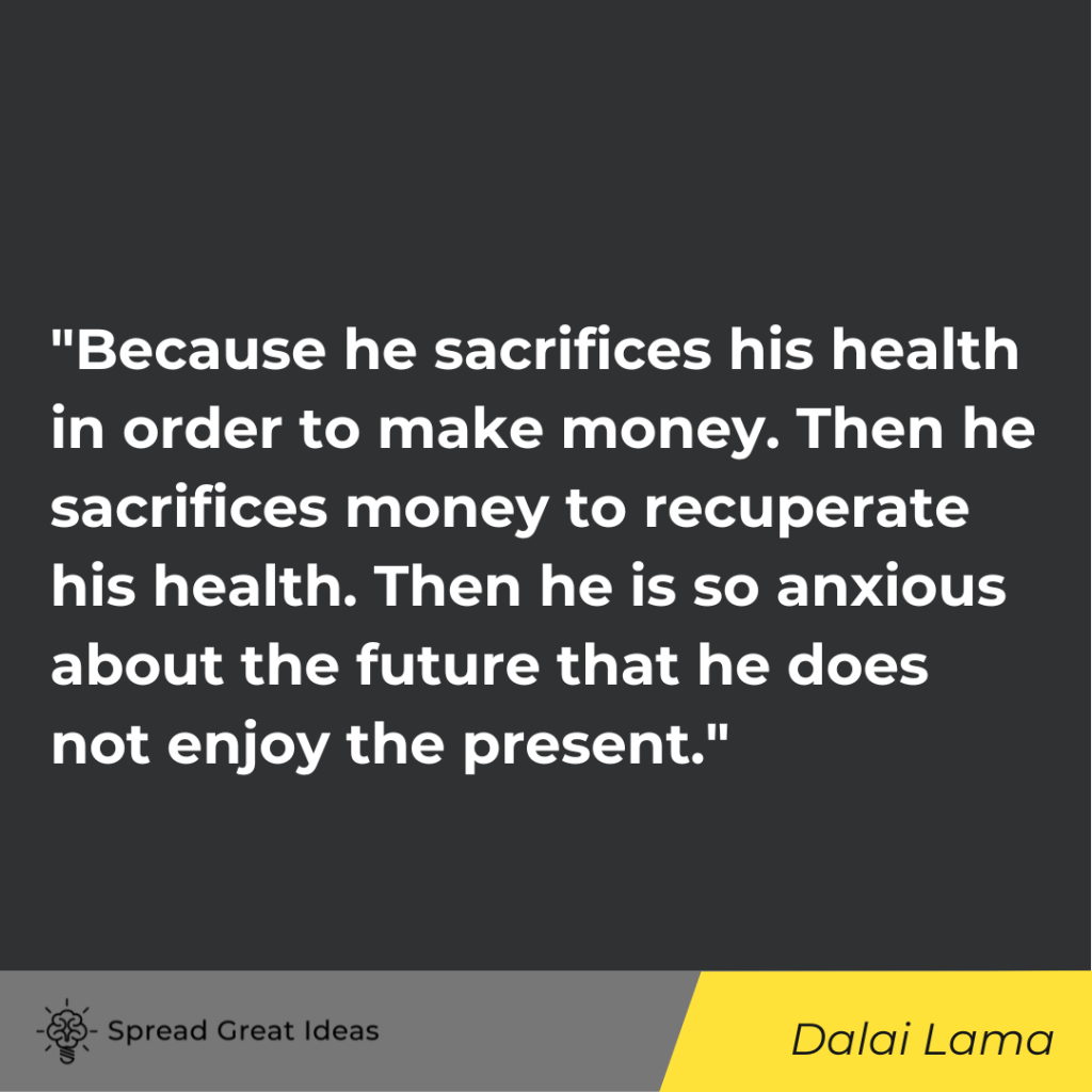 Dalai Lama quote on human nature