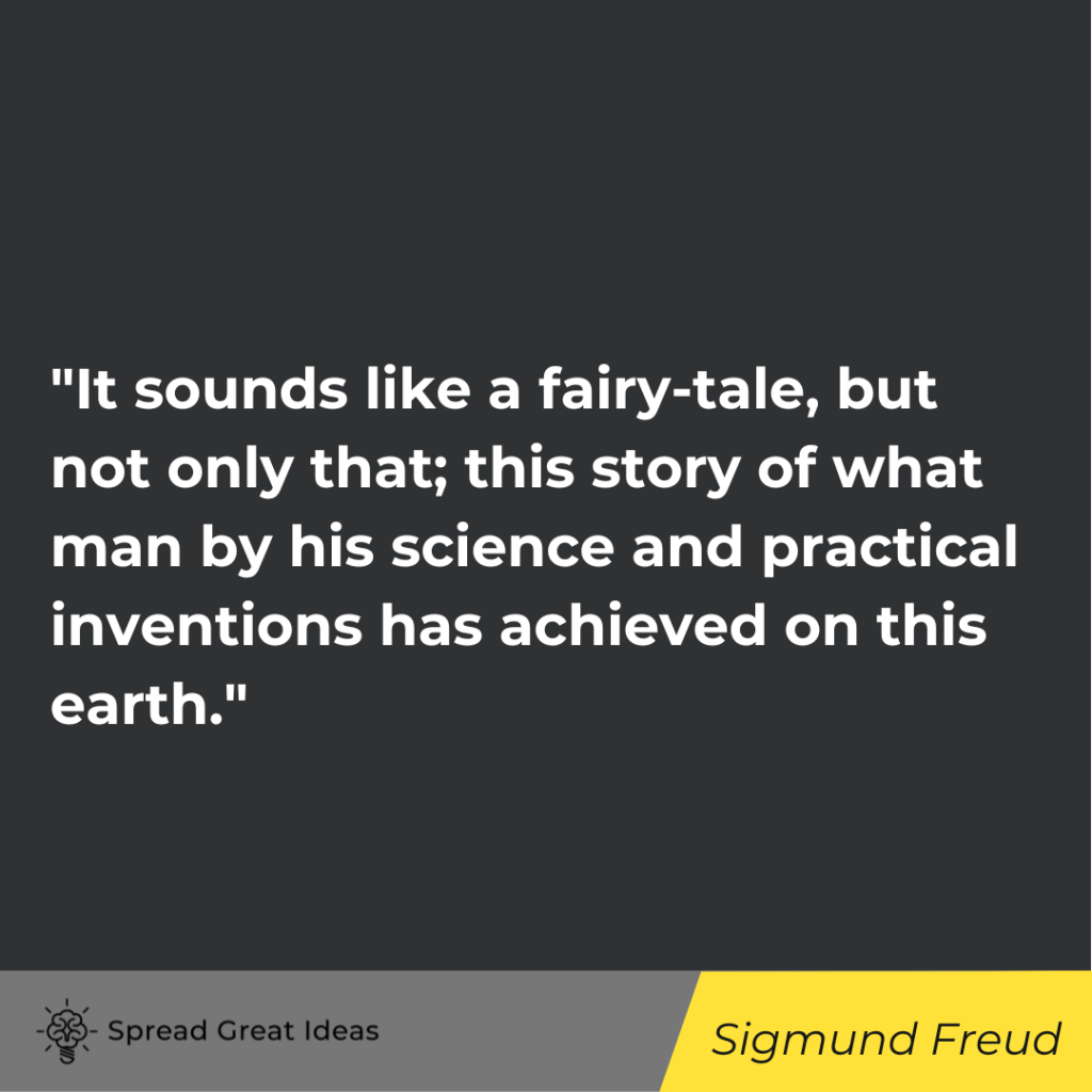 Sigmund Freud quote on ideas