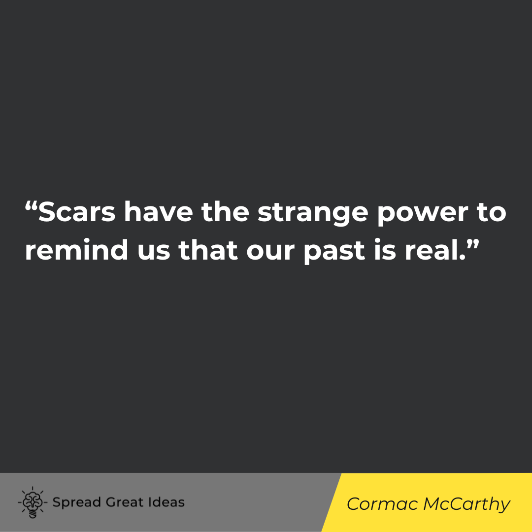 Cormac McCarthy quote on adversity