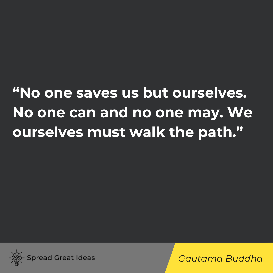 Gautama Buddha quote on self acceptance