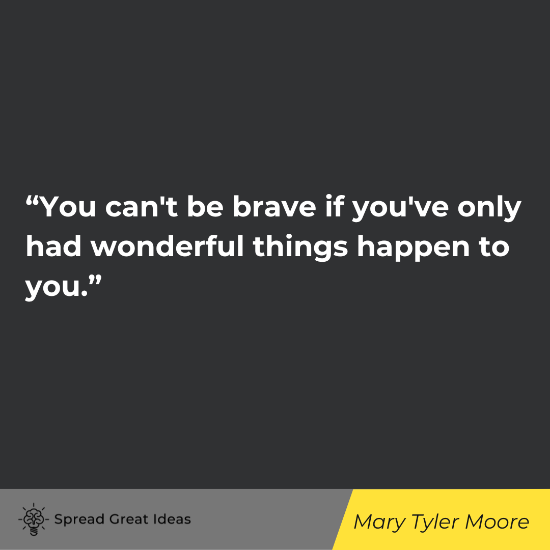 Mary Tyler Moore quote on adversity