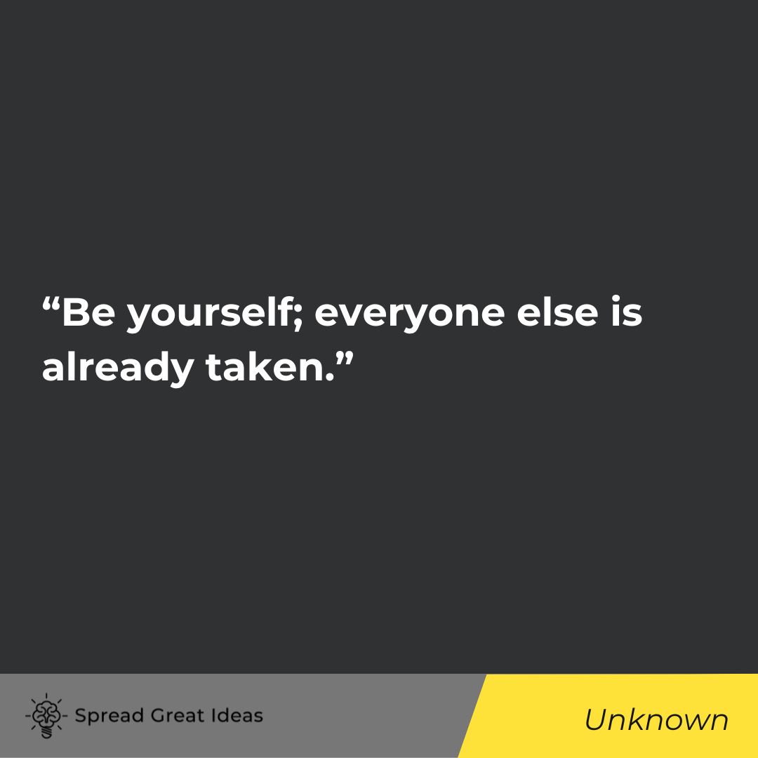 quotes on being yourself