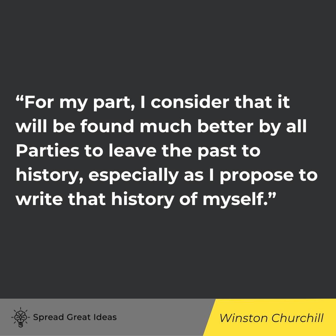 Winston Churchill quote on being yourself