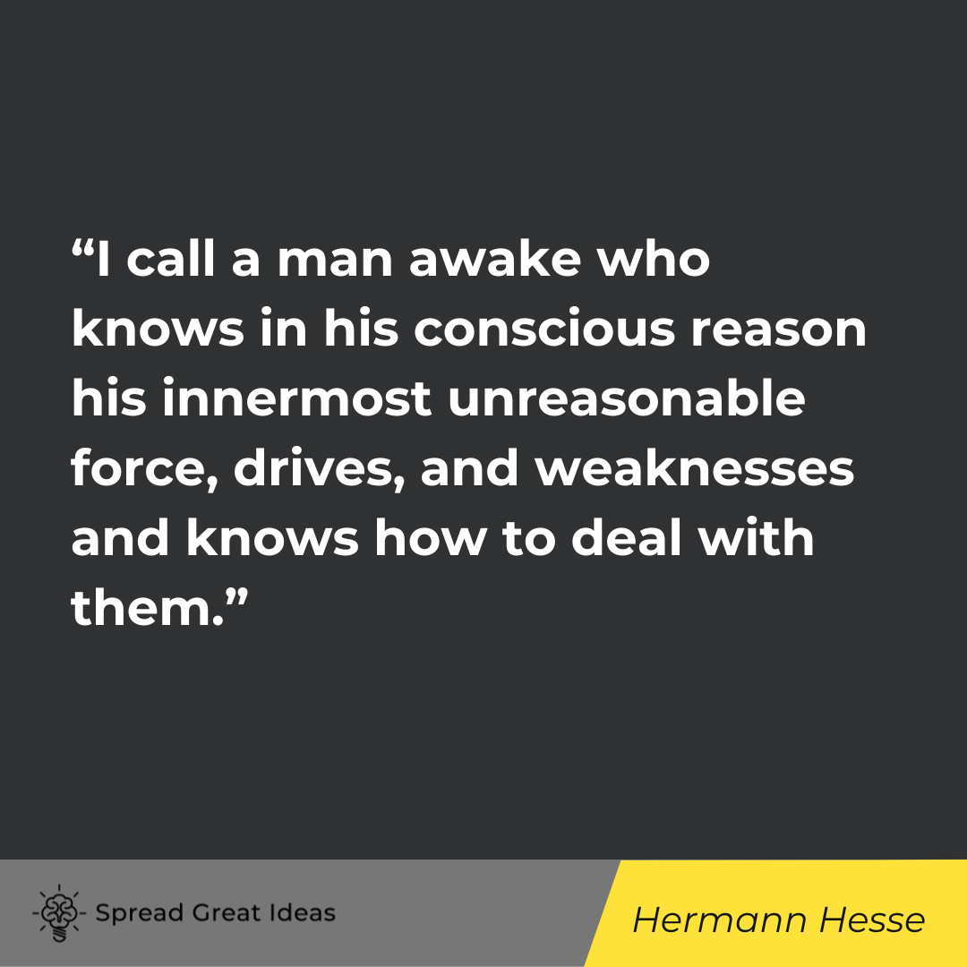 Hermann Hesse quote on discipline