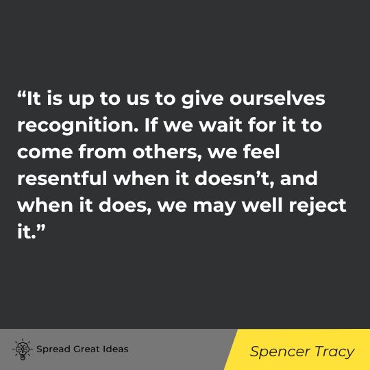 Spencer Tracy quote on appreciation