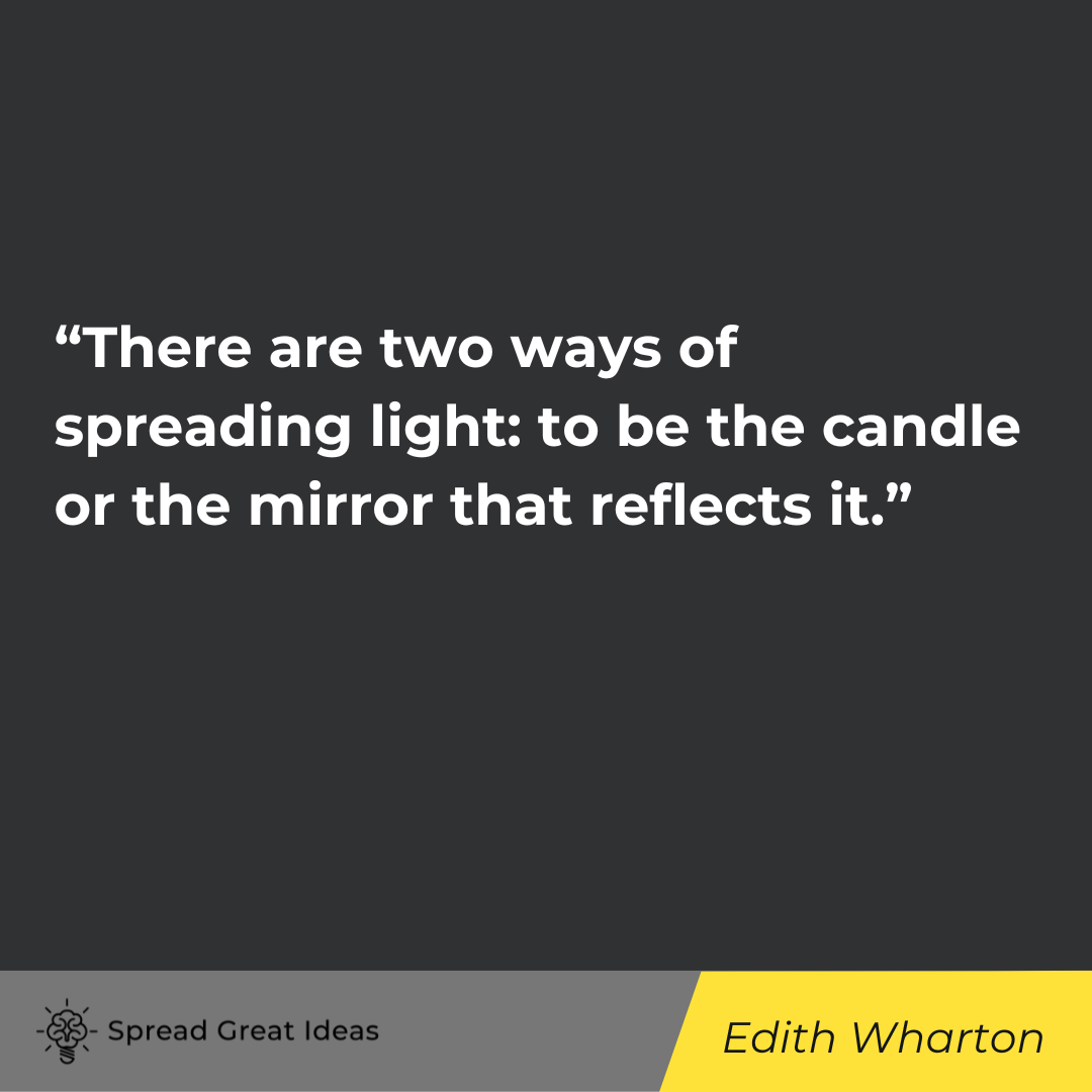 Edith Wharton Quote on Helping Others