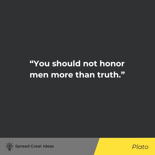 Plato quote on integrity