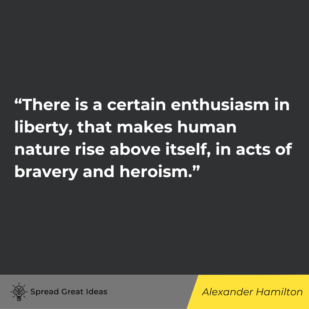 Alexander Hamilton quote on human nature 2