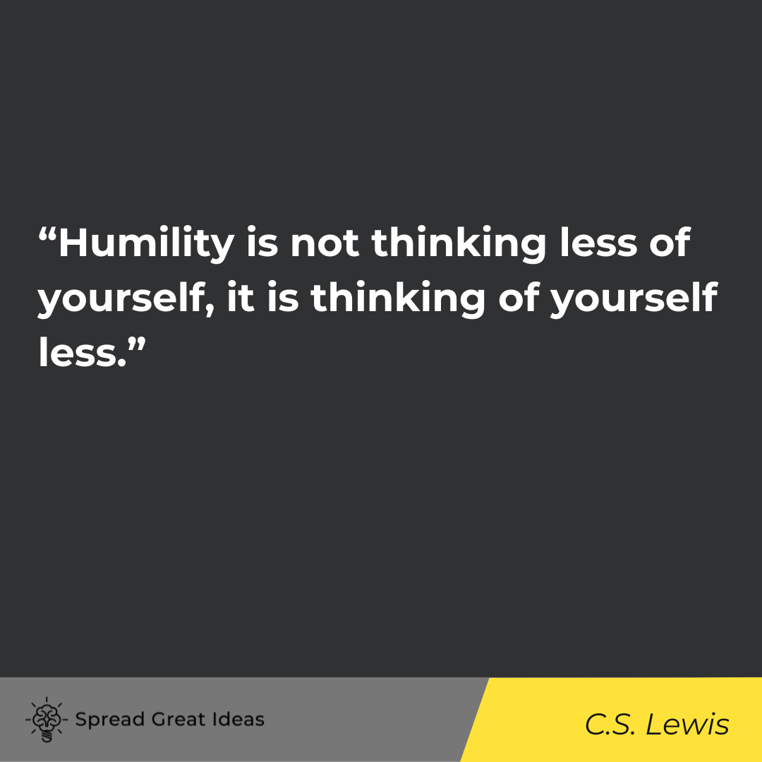C.S. Lewis quote on success