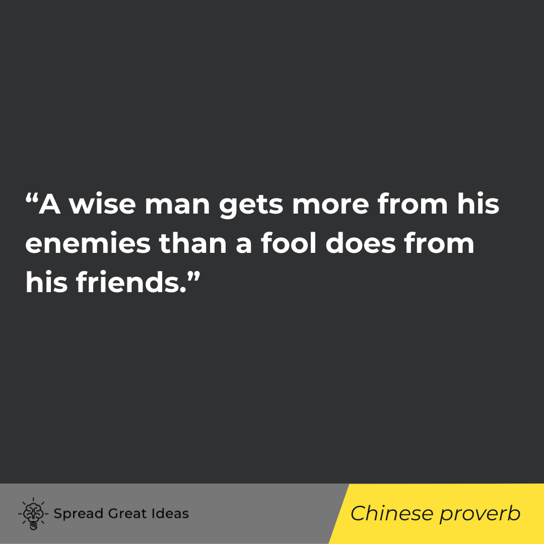 Chinese proverb on wisdom 2