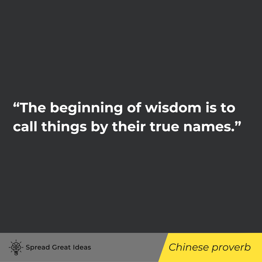 chinese proverbs about wisdom