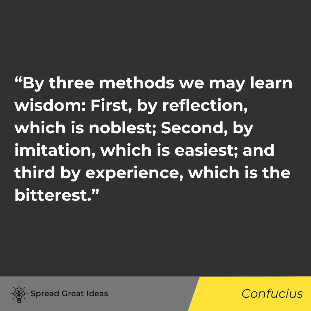 Confucius quote on wisdom