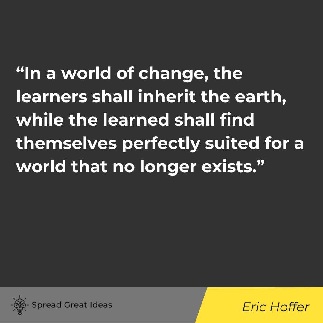 Eric Hoffer Quote on the Future
