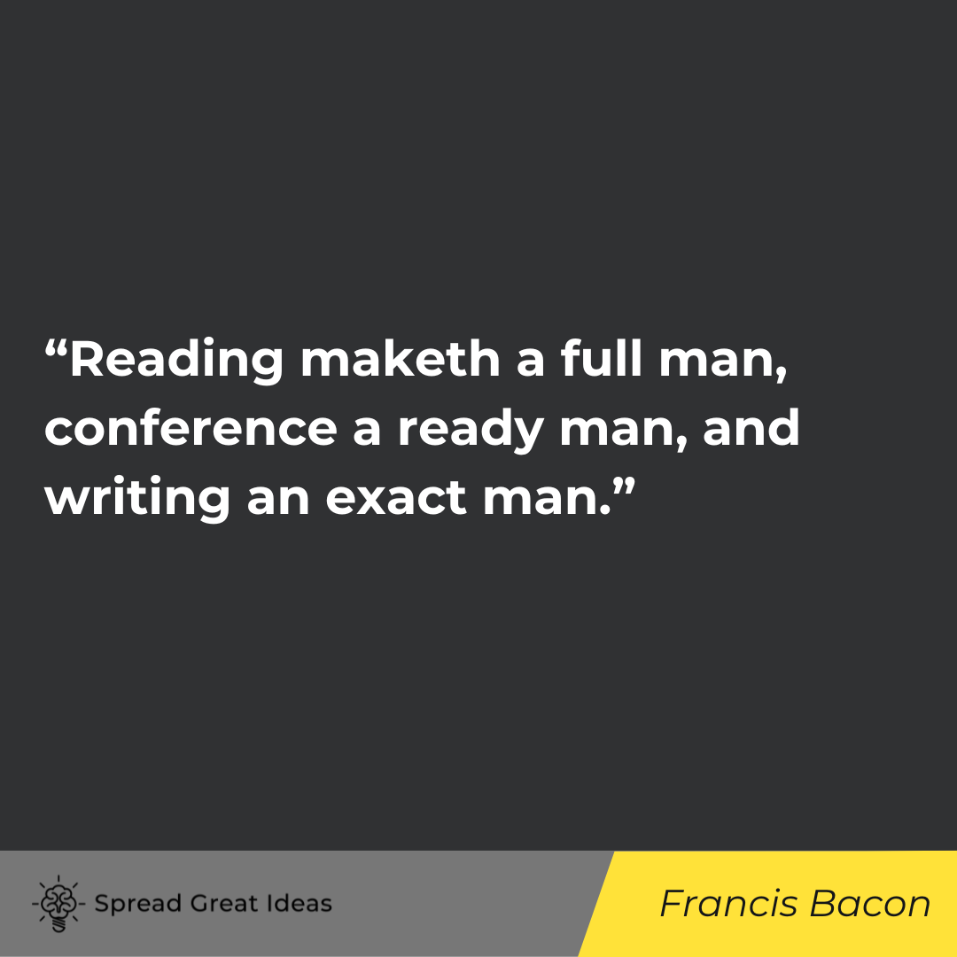 Francis Bacon quote on wisdom