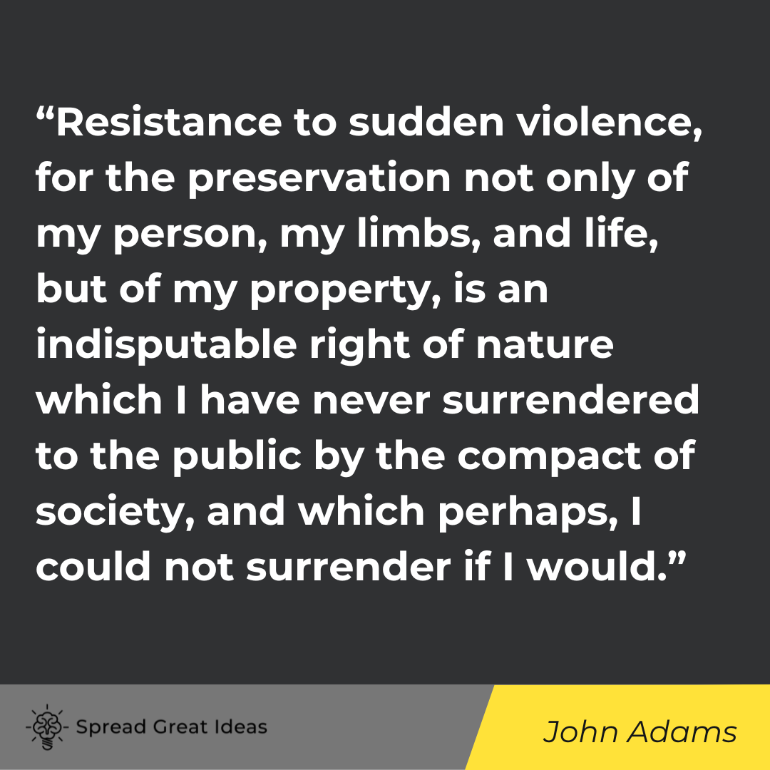 John Adams quote on civil disobedience