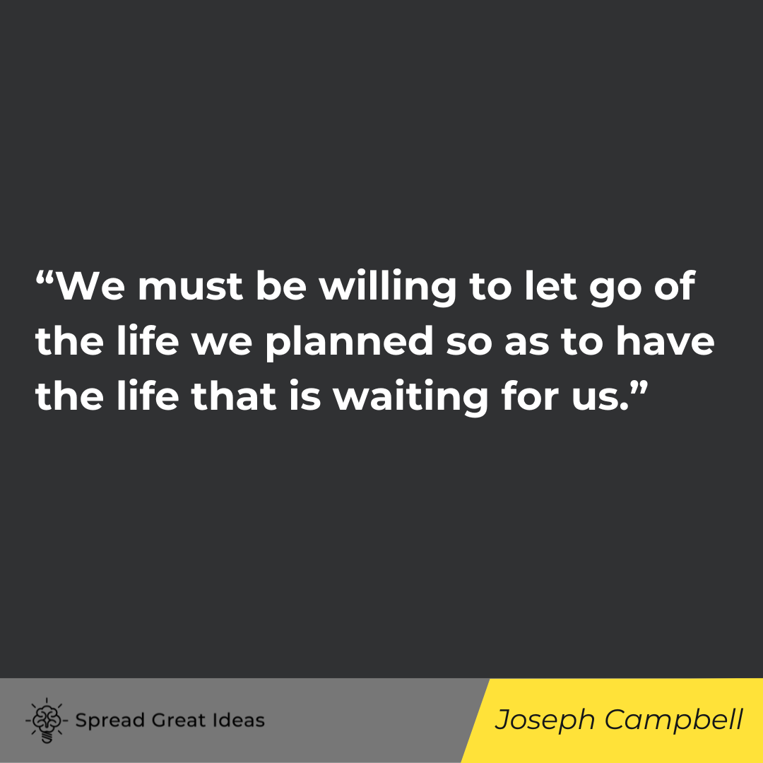 Joseph Campbell quote on wisdom