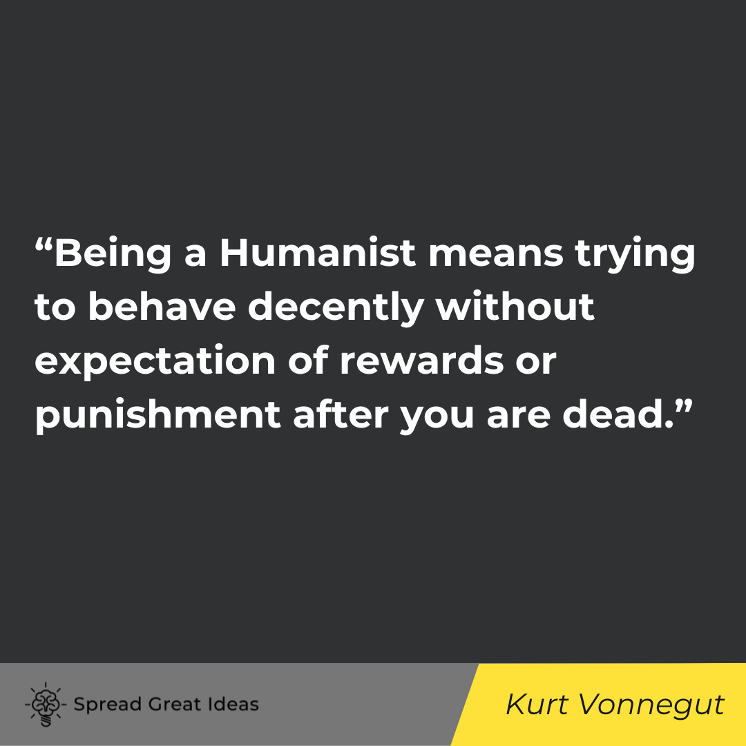 Kurt Vonnegut quote on human nature