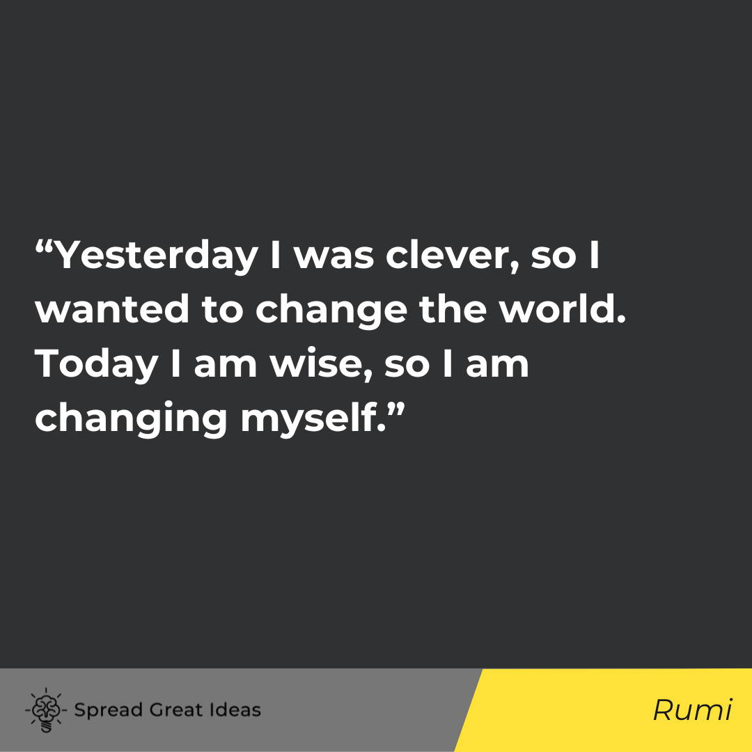 Rumi quote on wisdom