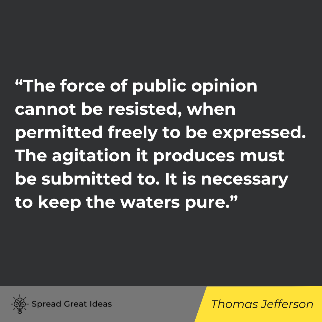 Thomas Jefferson quote on collectivism
