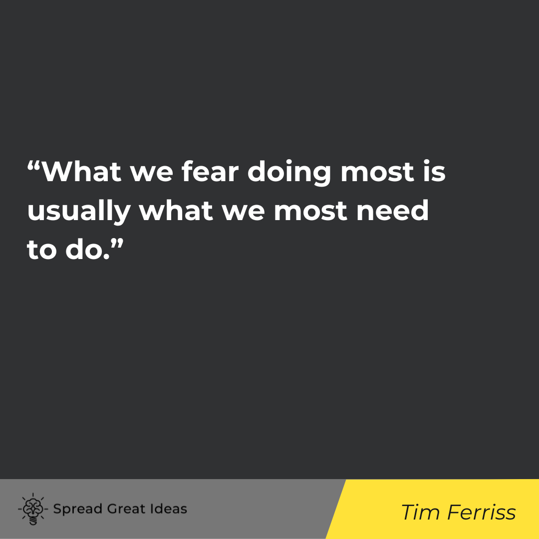 Tim Ferriss quote on success