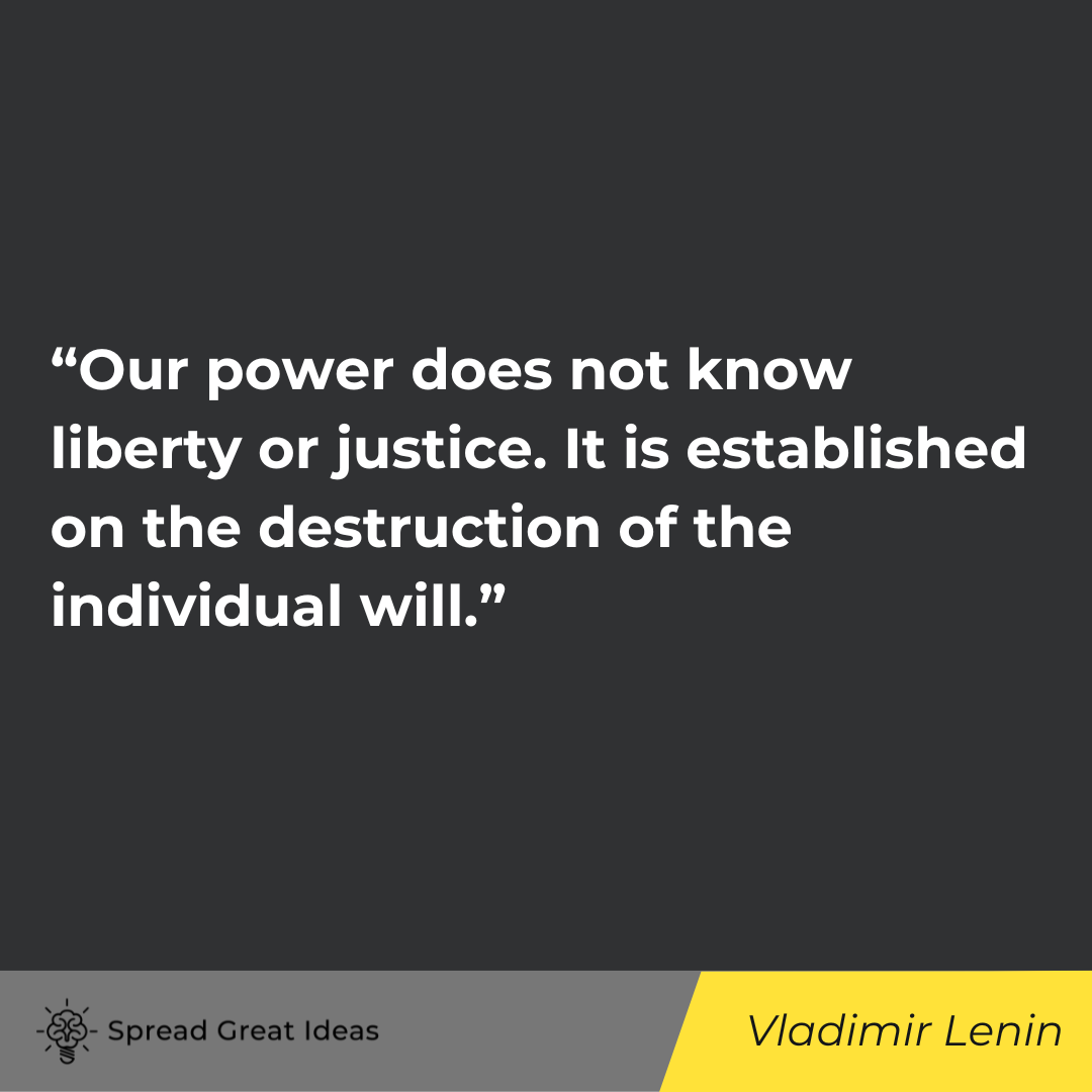 Vladimir Lenin quote on collectivism