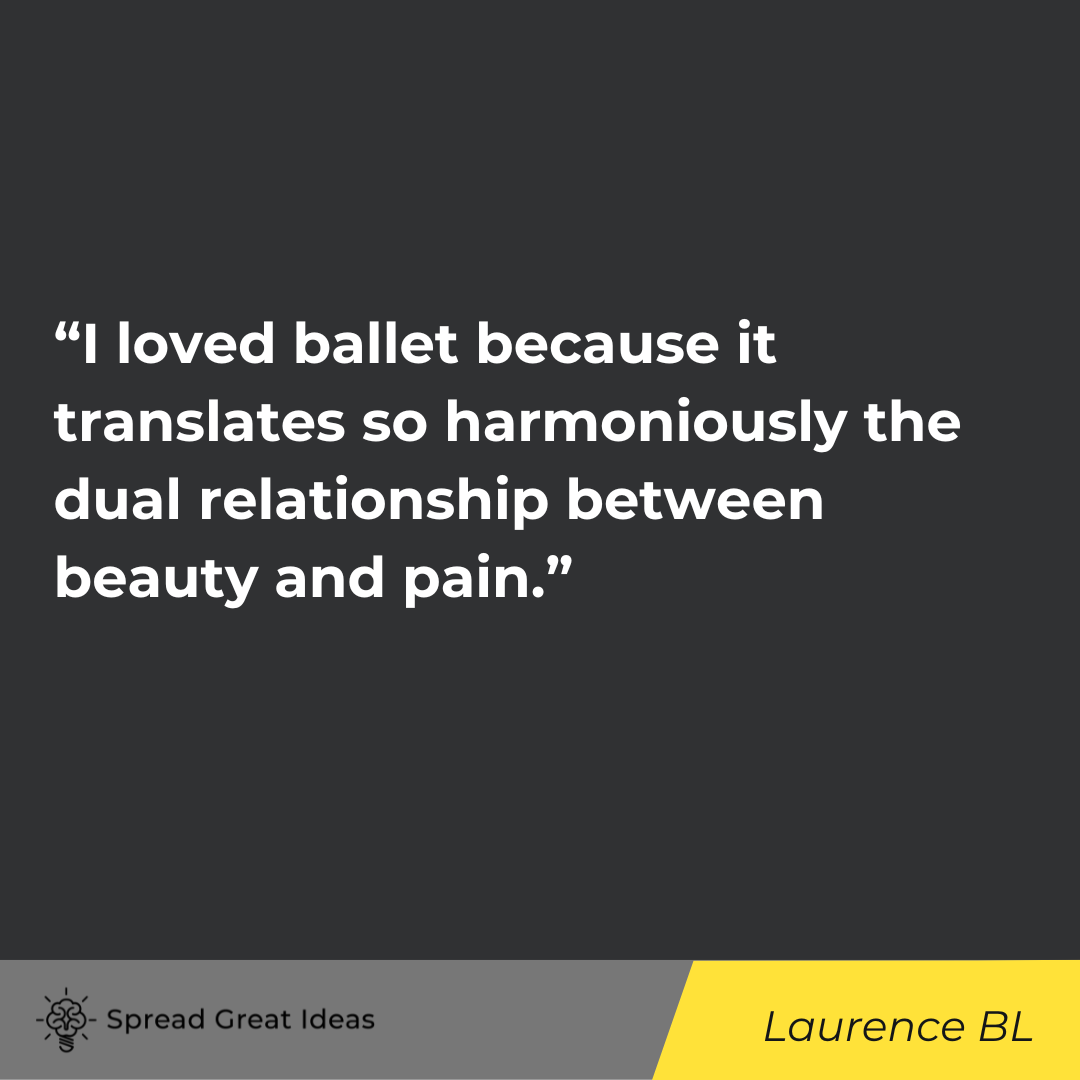 Laurence BL quote on duality