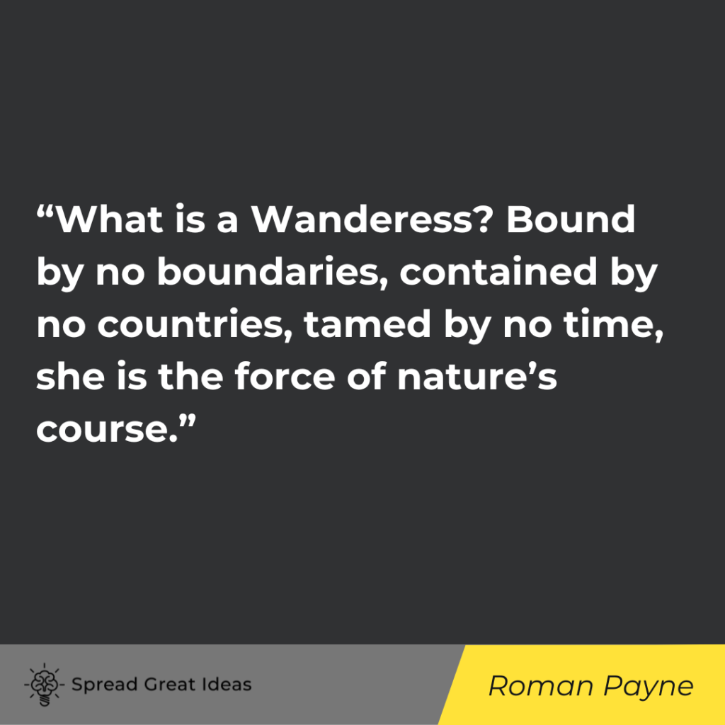Roman Payne quote on Explorer